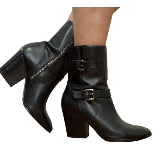 Michael Kors Shoes - Michael Kors black ankle boots size 9 Heeled Bootie casual style